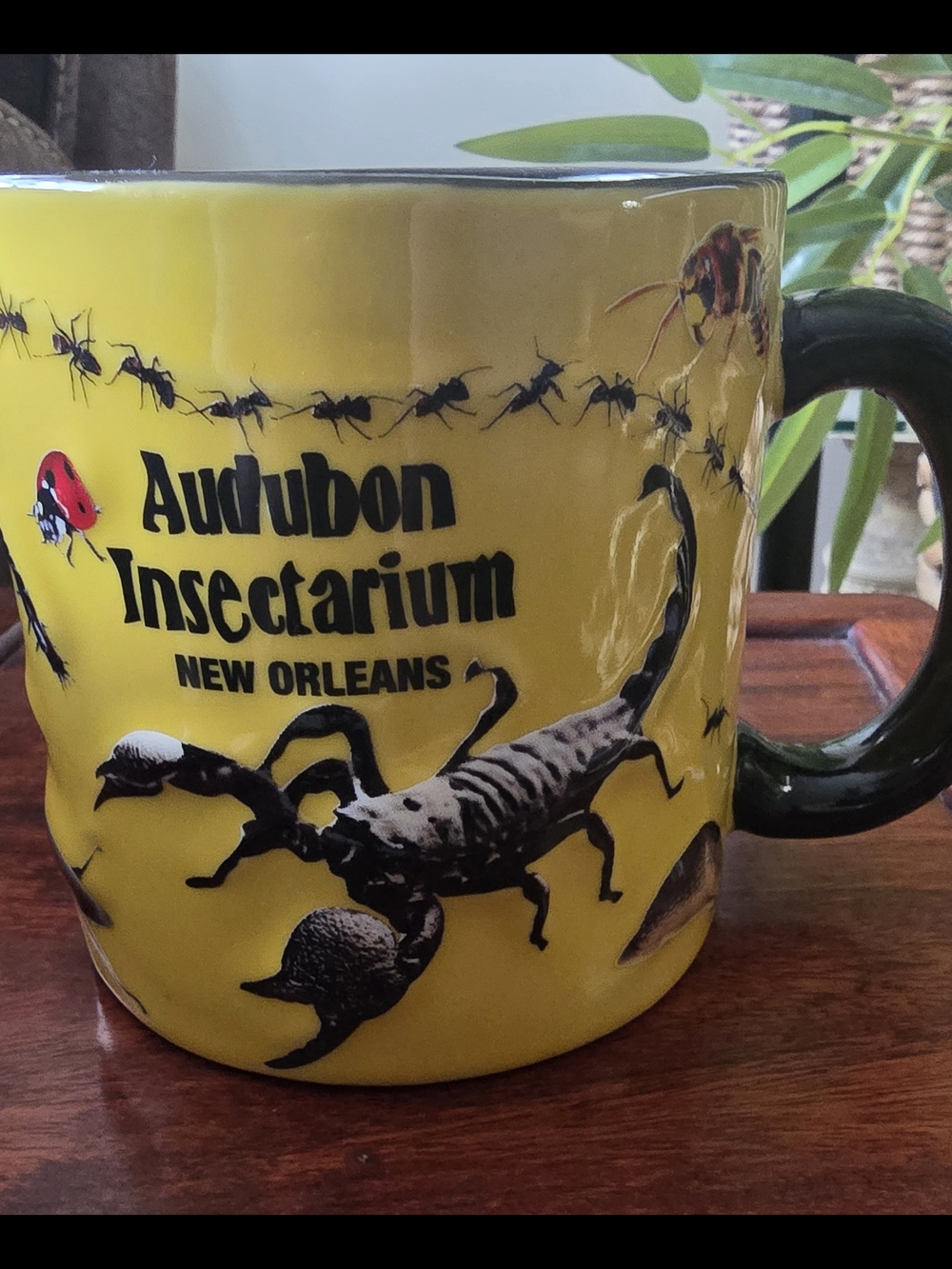 Yellow Scorpion Ceramic Mug
